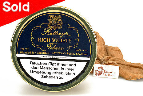 Rattrays High Society Pipe tobacco 50g Tin